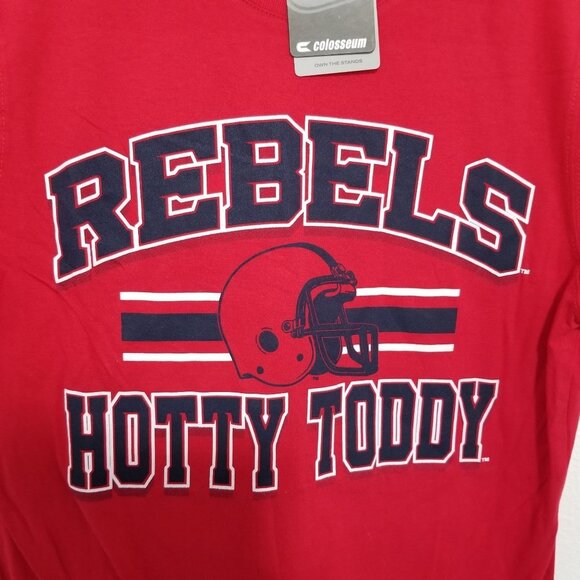 NWT COLOSSEUM Men's Red Ole Miss Rebels Hyperlocal T-Shirt Size S - Picture 6 of 6